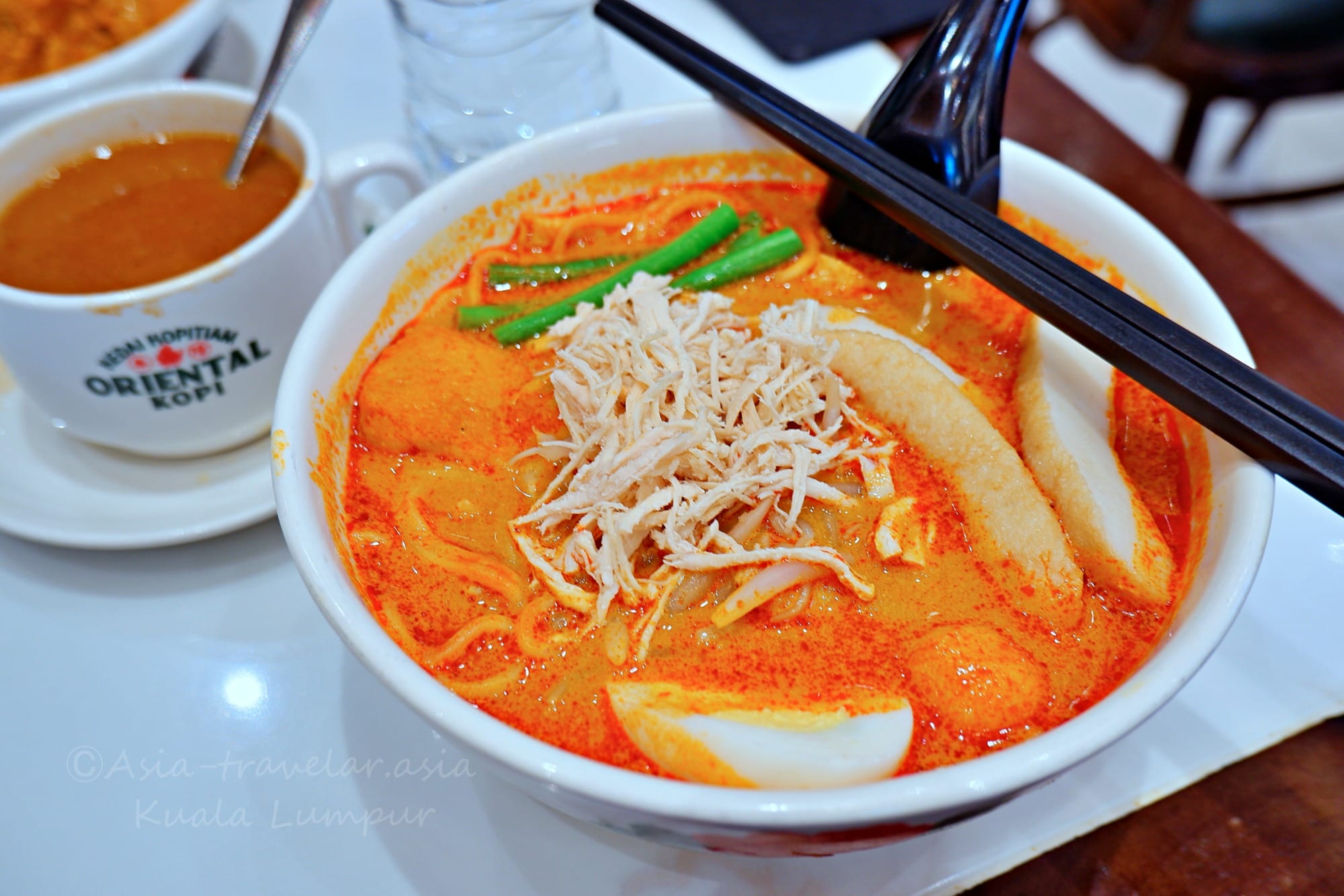 マレーシア　オリエンタルコピ ラクサ